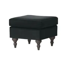 Sofa.de Hocker Cozy 55 x 44 x 55 cm Schwarz