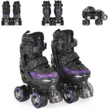 Byox Rollschuhe Sparkle, PU-Räder, verschiedene Größen, ABEC-5-Lager, PU-Bremse S 30-33