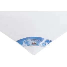 RIBECO "Leon", silberweiß 155x220 cm weiß extrawarm (6192971371)