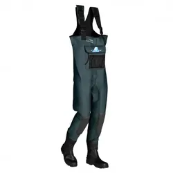 Seabehr Herren Neopren Wathose Platin Innovation (mit Profilsohle) Mit Profilsohle, 40/41