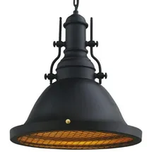 Bamyum 1-flg. Ø30 cm Metall schwarz