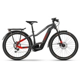 Haibike Trekking 9 Mid 2022 27,5 Zoll RH 44 cm anthracite/red/black-gloss