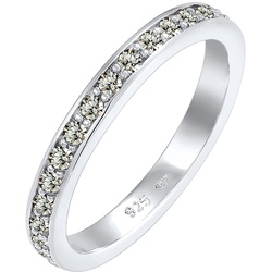 Elli Glamourös Funkelnd Kristalle 925 Silber 56 Damen 