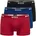 Boss Herren Trunks mit elastischem Logo-Bund im 3er-Pack Rot L