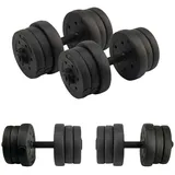 20 kg Hanteln Paar Gewichte Langhantel/Hanteln Bodybuilding Set Gym Kit