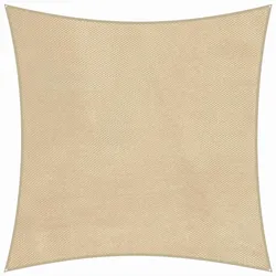 Sonnensegel Teneriffa Quadrat ca.360x0,3x360cm Naturfarben