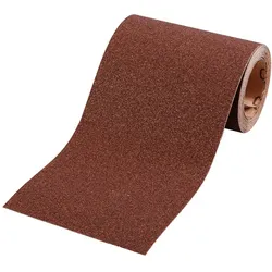 kwb 817824, Schleifrolle, P240, Aluminiumoxid, Metall, Kunststoff, Holz, Braun,