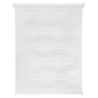 MYDECO Rollo DUO WAVE, weiß - weiß