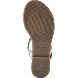 TAMARIS Zehentrenner Damen Silber 37