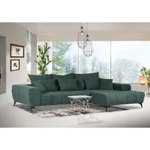 GUTMANN FACTORY Eckcouch Polyester 3-Sitzer Grün