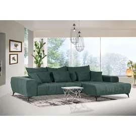 GUTMANN FACTORY Eckcouch Polyester 3-Sitzer Grün