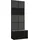 ax living Garderobenschrank Rosanno I 80,6 x 204 x 40 cm Schwarz