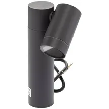 PRIOS Erdspießstrahler Aluminium 10,6 cm x 11,3 cm x 40 cm 1er Set schwarz