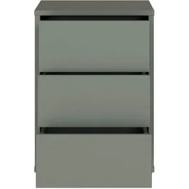 Forte Nachtschrank Alice Springs 49,8 x 41,5 x 68,7 cm Grün