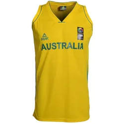 PEAK Australien Basketballtrikot 20244 - gelb XL