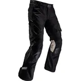 Leatt ADV Multitour 5.5 Textilhose wasserdicht - Schwarz/Gold - 3XL