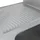 GastroHero Spültisch Basic 16x6 mit 2 Becken rechts, Aufkantung und Grundboden