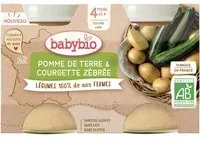 Babybio JARDINIÈRE DE LÉGUMES NOS RÉGIONS dès 4 mois Aliment 260 g