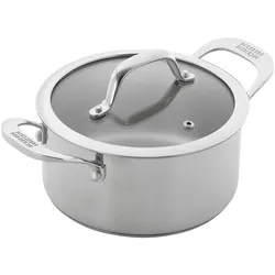KUHN RIKON Kochtopf ALLROUND mit Glasdeckel 16 cm 1,5 Liter INDUKTION