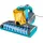 Clean Maxx CLEANmaxx Milbensauger Rotation Power blau