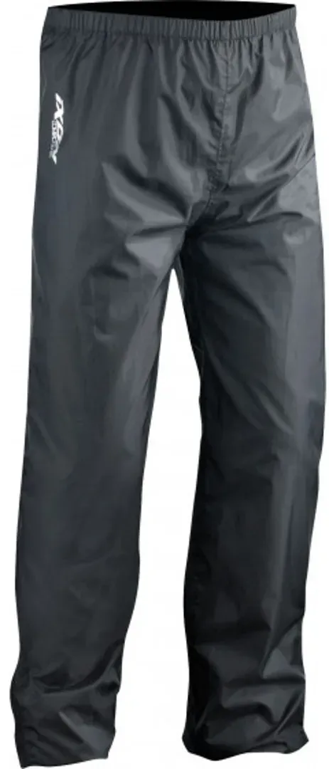 Ixon Compact Motorrad Regenhose, schwarz, Größe 5XL für Männer