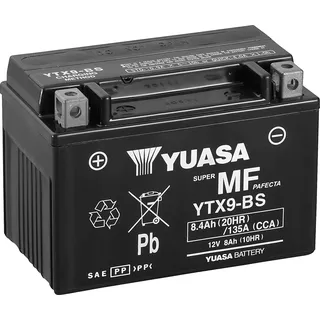 YUASA Ytx9 W/C Wartungsfreie Batterie