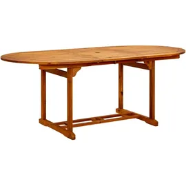 vidaXL Polyrattan Garten-Essgruppe 7-tlg. 3070766