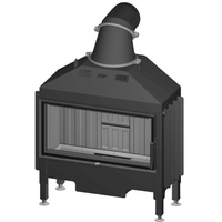 Spartherm Kamineinsatz | Varia AS | 7,0 kW | einfache Verglasung | RLA