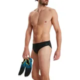 Speedo Herren Endurance+ Badehose 7 cm | Chlorbeständig | Recyceltes Material | Schwimmen Fitness | Training Schwimmbekleidung, Schwarz,