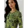 Aniston SELECTED Jerseykleid mit fantasievollem Blütendruck Allover blau|grün 36 EU