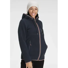 POLARINO Fleecejacke Blau 40