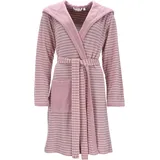 Esprit Bademantel Striped Hoody rosa XS
