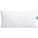 fan Synthetikkopfkissen »f.a.n. Made in Green "Tegernsee"«, (1 St.), ressourcenschonend hergestellt weiß