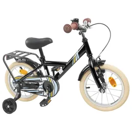 vidaXL Kinderfahrrad 16 Zoll schwarz