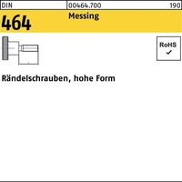 Hörger & Geßler DIN 464 Rändelschraube hohe Form VG