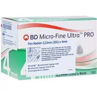 Pharma Gerke Arzneimittelvertriebs GmbH BD MICRO-FINE ULTRA Pro Pen-Nadeln 4mm 32G 0.23mm