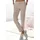 H.I.S. H.I.S Sweathose Schlupfhose mit kleinem Aufschlag am Saum, Loungewear beige|braun 32/34