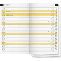 rido/idé Kalender Monats-Ersatzkalendarium Mod. Miniplaner d 15 2027 | 87×153 mm