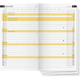 rido/idé Kalender Monats-Ersatzkalendarium Mod. Miniplaner d 15 2027 | 87×153 mm