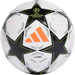 adidas UEFA Champions League Fußball Trainingsball 2024/25 IX4060 - white/black/platin met./team solar yellow 5