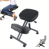 TouSuaRSi Kniestuhl Ergonomischer Kniebank Schaukelstuhl Stuhlgang Hocker Verstellbarer Kniehocker Stuhl für Zuhause, Ihr Büro, Ihr Klassenzimmer, 100 kg Tragkraft
