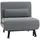 Homcom Schlafsessel mit Bettfunktion Klappbar 75 x 70 x 75 cm
