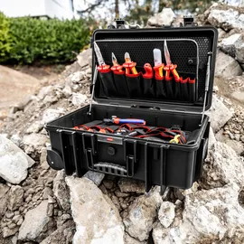 Knipex Robust26 Move Werkzeugkoffer 22-teilig schwarz 55,0 cm