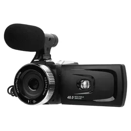caupureye Videokamera 4K F2,0 schwarz