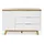 Jahnke Sideboard Libre 120 x 77,4 x 39 cm Braun / Weiß