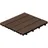 WPC Bavaro dunkelbraun 30 x 30 x 2,2 cm 9 St.