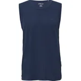 s.Oliver Baumwoll-Tanktop Blau XL