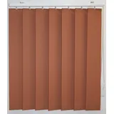 SUNLINES Lamellenvorhang SUNLINES "Montana", orange (terra), B:100cm H:210cm, Jalousien, Wunschmaß