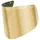 Aschua Schutzscheibe grün,PC, 500x250x1mm,goldbedampft