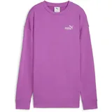 Mädchen ESS Small No 1 Logo Crew TR Hooded Wild Berry